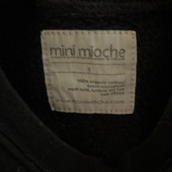 Mini mioche black sweatshirt - Picture 3 of 3